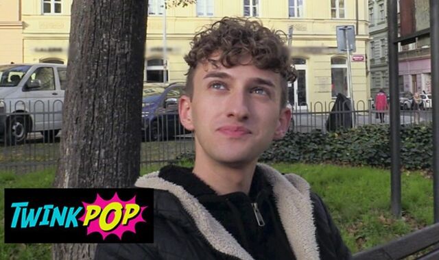 TWINK POP - Throat-Watering Guy With Curly Hair Agrees To Deep-Throat & Ravage Another Stellar Stud For Some Currency
