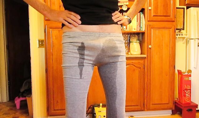 Pissing myself followed by a hefty spunk shot......