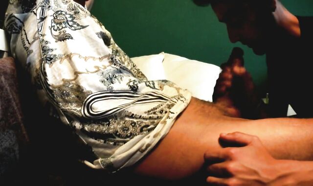 Wife don´t wanna gargle him, so I do that