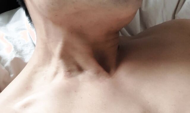 Examine my figure, hike up mountainous muscles to get drank, and be shot out through my giant salami