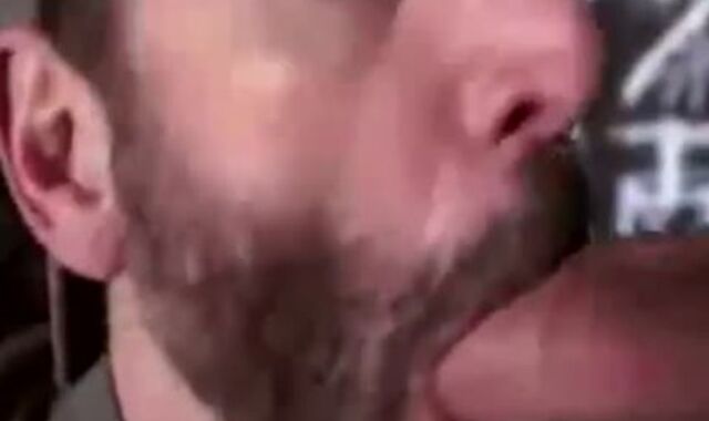 BB three-some painfully plowing