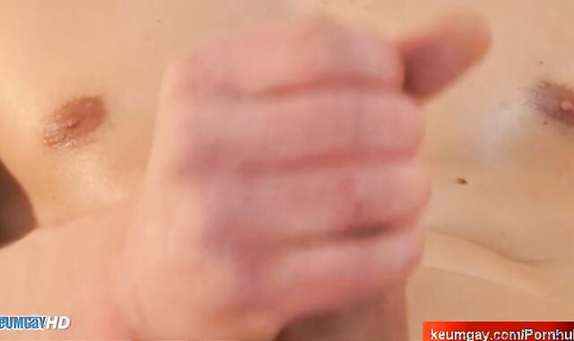 Ben's thick beefstick rubdown! (queer-for-pay masculine lured for faggot porno)