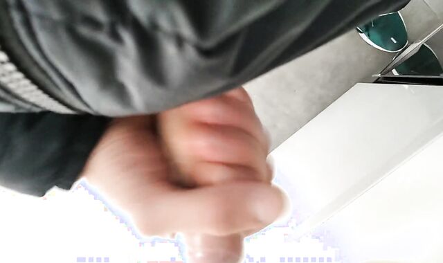 Ultra-Ultra-Kinky Pig Urinates in a Cup and then Masturbates off and Completes Off in the Piss