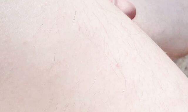 walking on the nudist beach with camera