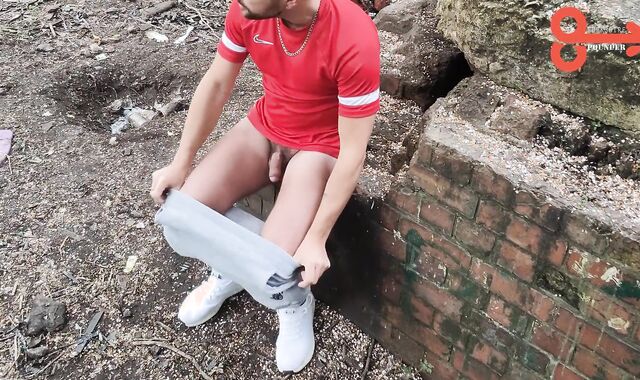 Porking a Scally Twunk in the Woods at a Cruising Spot - Excellent-Sized Cash-Shots!