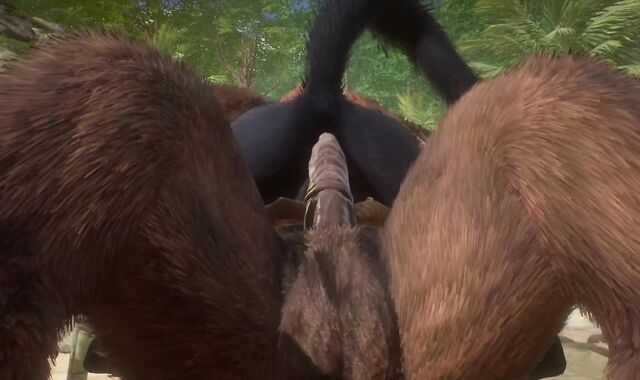 Minotaur Shoots A Blast GIANT Explosion Inside Cub Male (Fag Mating) | Naughty Life Wooly