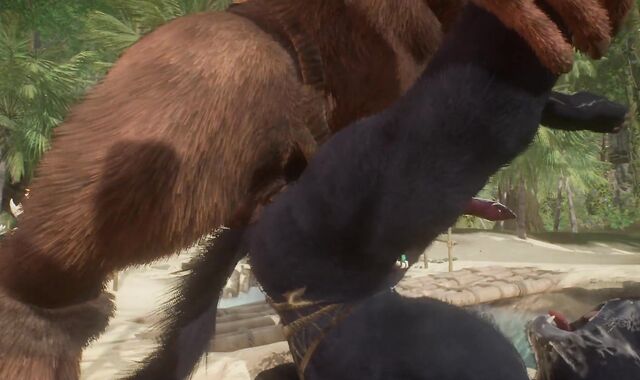 Minotaur Shoots A Blast GIANT Explosion Inside Cub Male (Fag Mating) | Naughty Life Wooly