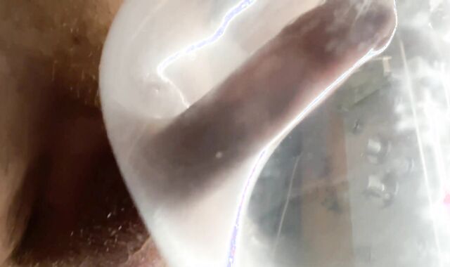 Stud made a MASTURBATOR out of RUBBER and finishes off strenuously