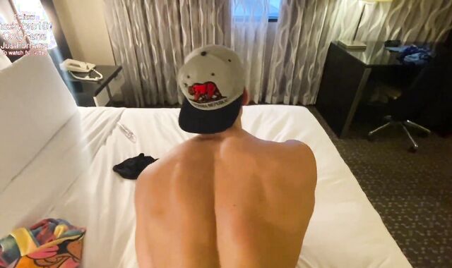 WHITE MUSCLE BACKSIDE COLTON GETS PORKED BY DARK-HUED JISM-PUMP UP HIS MEATY MUSCLE BUM