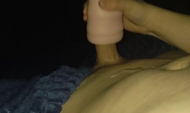 Making myself jism multiple times with a toy