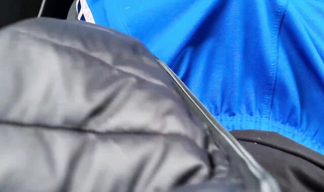 Fellow Concludes Off Heavily WITHOUT MITTS from ELECTRO-VIBRATOR found on the road