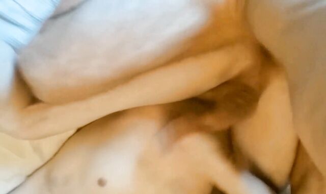 Moist deep assfuck with double orgasm