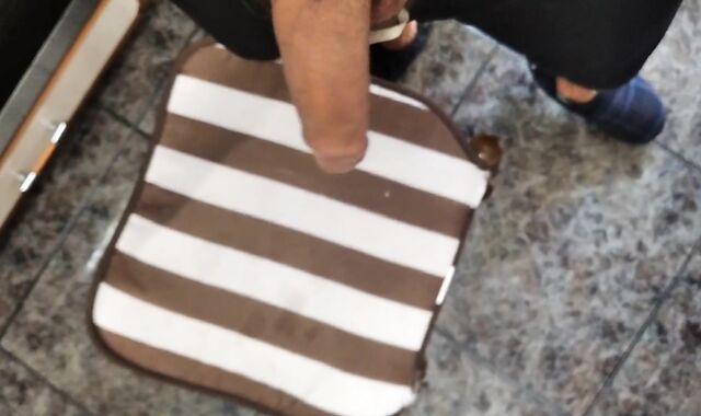 Ginormous Furry Stud Pink Cigar Is Kneaded With Aloe Vera Until He Finishes Off