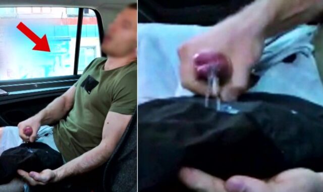 Тайно Дрочу в ТАКСИ пока Водитель вышел... Рискованная МАСТУРБАЦИЯ в ОБЩЕСТВЕННОМ месте!!!