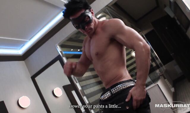 Fresh-Cummer Muscle Wooly Dude Solo Jerk - Maskurbate