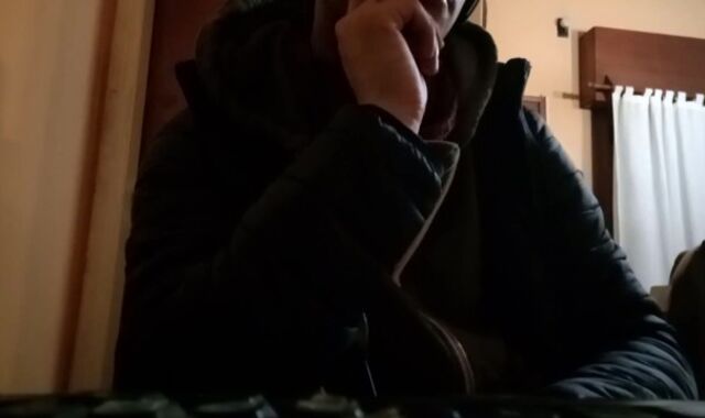 Latino Voyeur with His Clothes Gets Excited