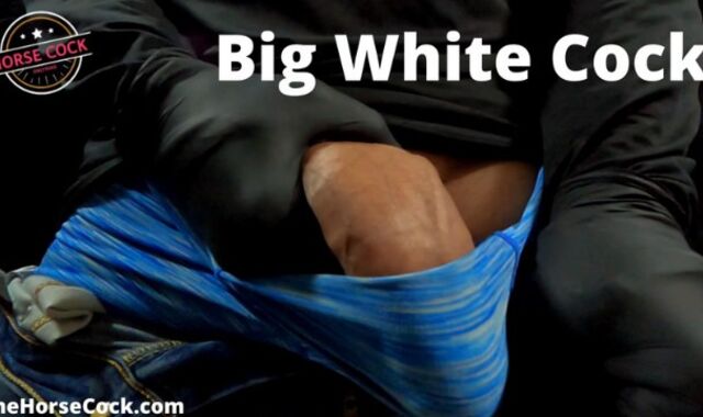 Big White Dinky Male Stripper with Sizzling POINT OF LOOK Currency-Shot from Gigantic Boner Daddy