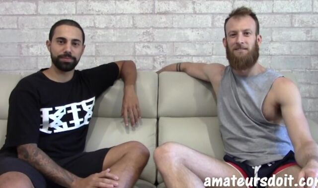 Bearded Australian Guys Barebacking & Nipple Have Joy Orgy Whilst Humping Big Throat-Watering Bubble Backside Bottom