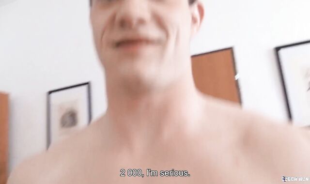 BigStr - Tall & Beefy Man Agrees To Drink A Stranger's Immense Boner In Interchange With Some Cash