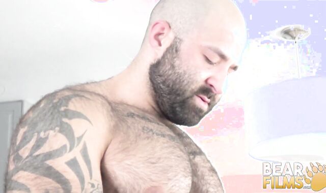BEARFILMS Hairy Cub Atlas Grant Barebacks And Tongues Butt Hole Jw Bare