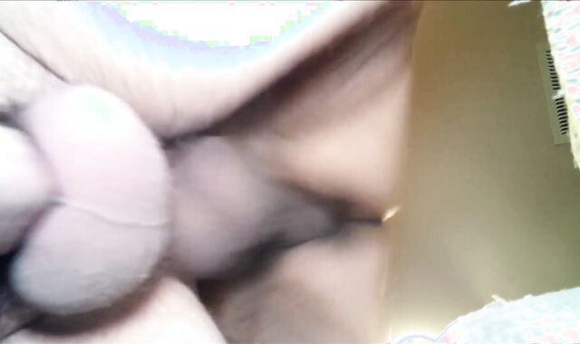 Gigantic dark-hued plums slapping and squirting wet. Some cum squirts out in the end.