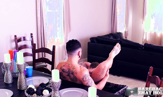 BAREBACKTHATHOLE Tattooed Dj And Roman Maverick Protection-Free-For-All
