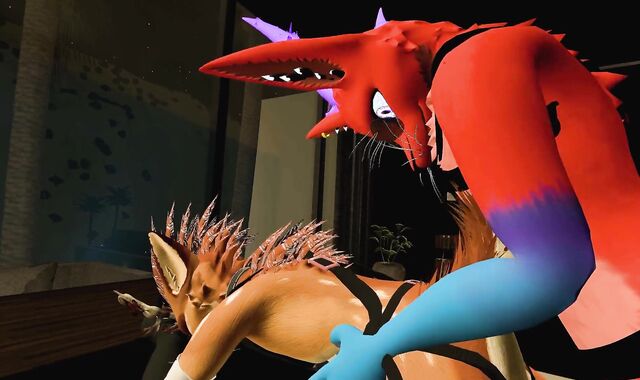 Furries ripping up in the office