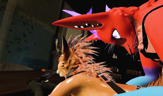 Furries ripping up in the office