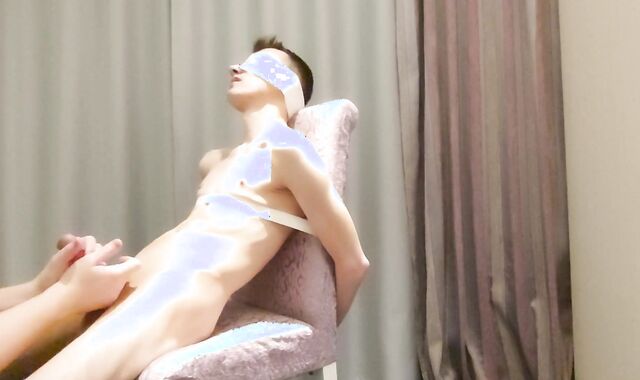 Handjob Dick Young Muscly Stud And Make Him Wail