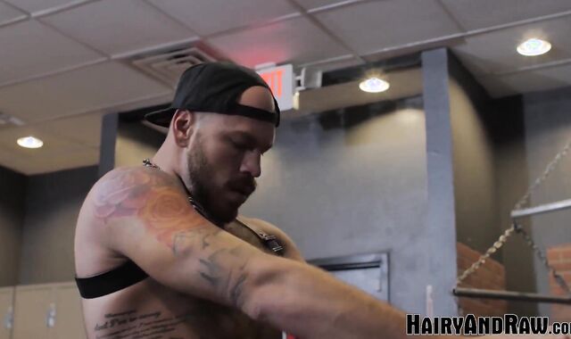 HAIRYANDRAW Burly Bears Parker Logan And Sebastian Sax Smash