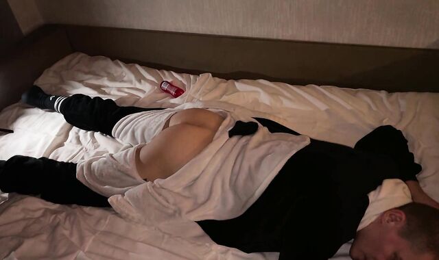 Porked stepbrother with a phat man meat very hard and cum