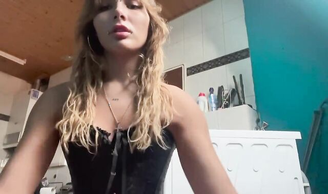 Femboy Dominatrix Bullies U Whilst Smoking