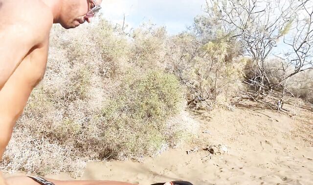 LEO BULGARI AND VADIM ROMANOV BANGING ON DUNAS MASPALOMAS