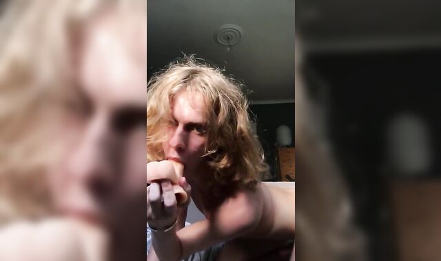 total of faux hard-on