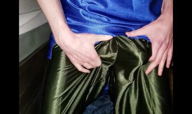 Nutting through my Adidas basketball cut-offs