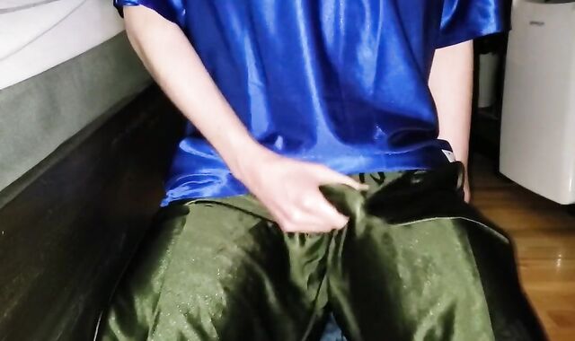 Nutting through my Adidas basketball cut-offs