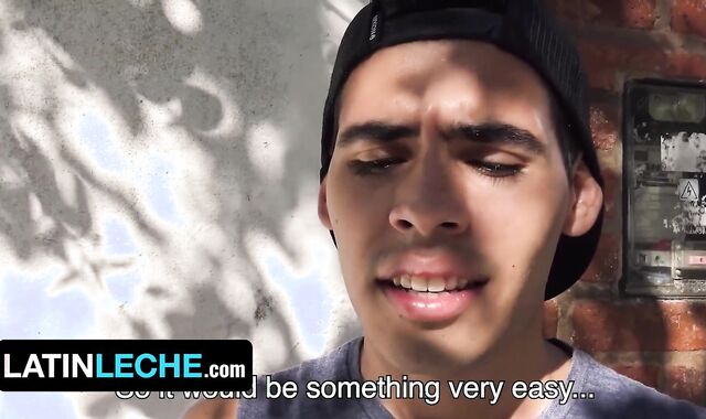 Youthful Faggot-For-Pay Fellow Bruno Gets His Virgin Ass Crevasse Drilled From Behind POINT OF LOOK Style - Latin Leche