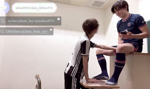 サッカー部の先輩後輩セックスしてきました