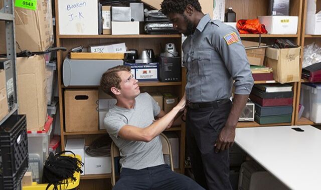 Grizzly Officer Devin Trez Rams His Immense Dark-Hued Manhood Deep In nineteen Yr Elderly Thief's Brown Sphincter - Youthful Perps