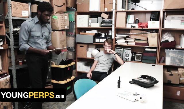 Grizzly Officer Devin Trez Rams His Immense Dark-Hued Manhood Deep In nineteen Yr Elderly Thief's Brown Sphincter - Youthful Perps