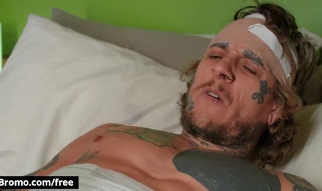 Bromo - Nurse Marco Bianchi Gets Astonished & Aroused When He Witnesses Bo Sinn's Bandaged Rigid Spear