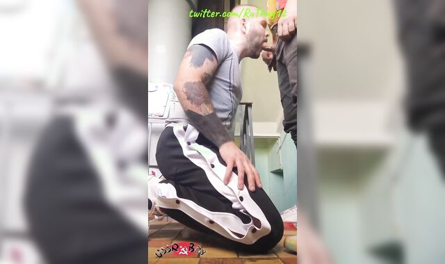 Russian extreme pummel-a-thon in the entrance