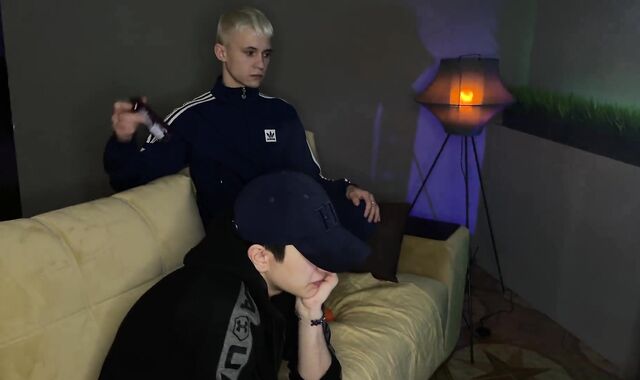 Super Hot bi-curious-racial three-way of youthfull twunks