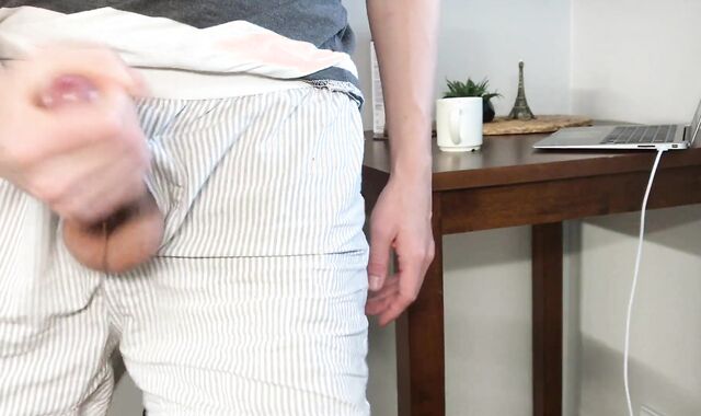 Teasing my wood the whole day / Edging