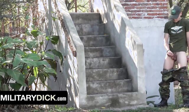 Latino Nubile Caught Trespassing And Gets Boned In A Military Base's Romp Dungeon - MilitaryDick