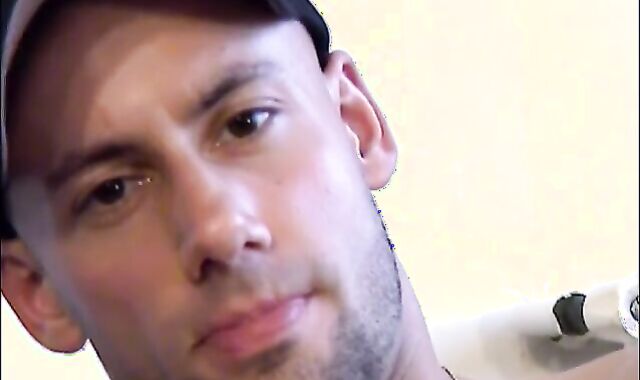 full flick French repair fellow gets jerked his enormous cum-shotgun in spite of him !