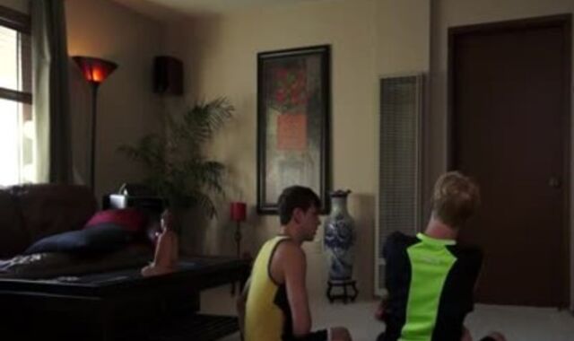 Yoga And faggot shag