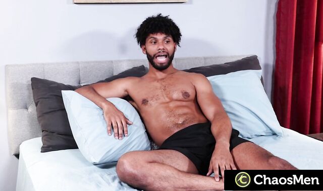 Molten Chocolate Solo ENORMOUS DARK-HUED PECKER Wank - Tony Genius - ChaosMen