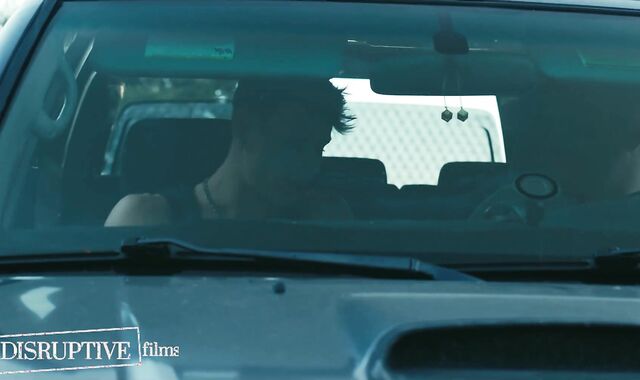 Queer Hitchhiker Picked Up & Torn Up For Ride Home By Muscle Wooly Guy - DisruptiveFilms