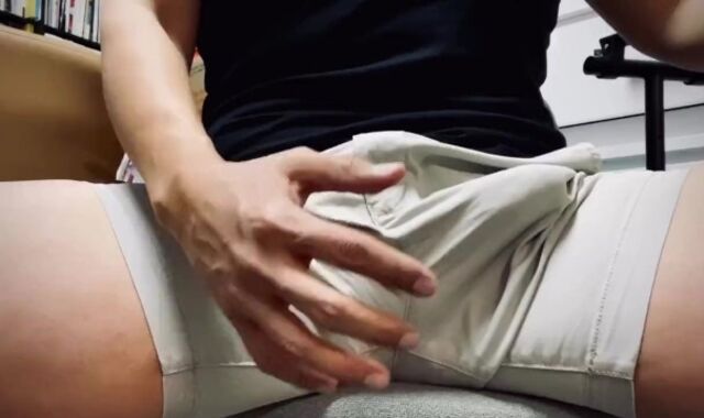 Begging to Cum in My Dinky-Squashing Cut-Offs Please Daddy